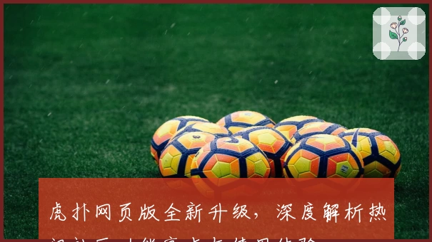 虎扑网页版全新升级，深度解析热门社区功能亮点与使用体验